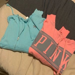 TWO Pink by VS full zips